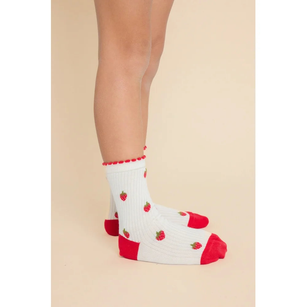Floess - Vibe Socks 2-pack - Glitter Berry 2-pack