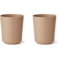 tallerkner, børnetallerkner, engangstallerkner, service. Liewood -Solina skåle (2 stk.) // Cat/pale tuscany, LW14839-0036 Rabbit dusty mint, kopper, drikkekop, Liewood - Stine kopper (2 stk.) //Rabbitsea blue lw14840-6901