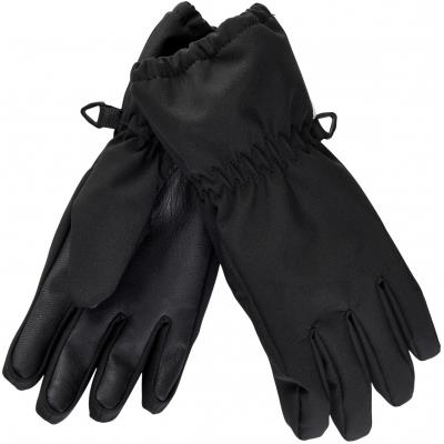 Thinsulate, vanter, vintervanter, børnevanter, varmevanter, drengevanter, MikkLine vinter handsker softshell - Black