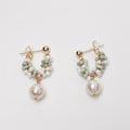 Mine spring - Oceania - Hydrangea Earrings