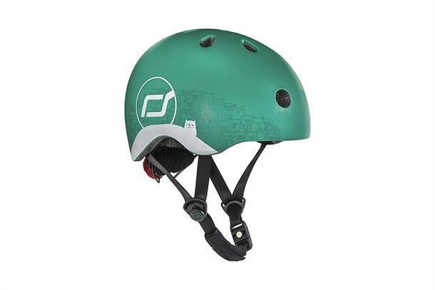 scoot and ride, trehjulet, 3-hjulet, løbehjul, 3-5 år, sikkerhedspude, aktiv leg, udeleg, 2-i-1, cykeltræning, motorisk udvikling, balance, hjelm, cykelhjelm