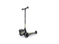 scoot and ride, trehjulet, 3-hjulet, løbehjul, 3-5 år, sikkerhedspude, aktiv leg, udeleg, 2-i-1, cykeltræning, motorisk udvikling, balance, Scoot and Ride - Highway Kick 2 Lifestyle  løbehjul // Leopard, green lines