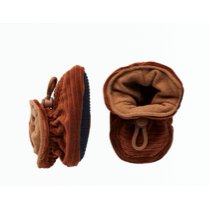 Hjemmesko, sutsko, futter, Melton futter, Melton booties soft waves Wild rose