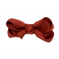 baby sløjfer, Grosgrain sløje, Bows by stær hårsløjfe, pige hårpynt, Vanilla, dusty lilla,Vanilla, Rust red sløjfe
