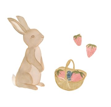 Thats Mine Wall Stickers   Bunny And Berries