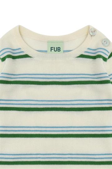 Fub -  Baby LS Body - ecru/pine