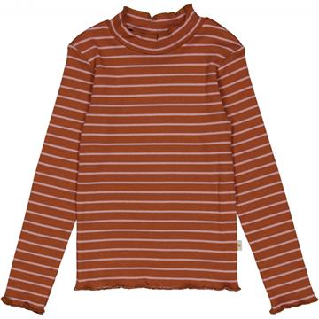 Wheat - T-shirt Louann // Bronze Stripe