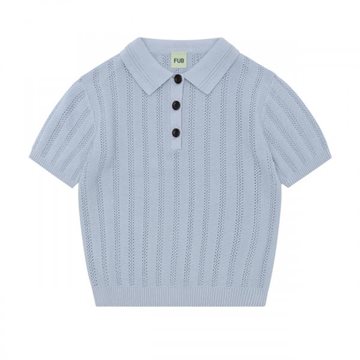 Fub - Structure Polo - pale blue