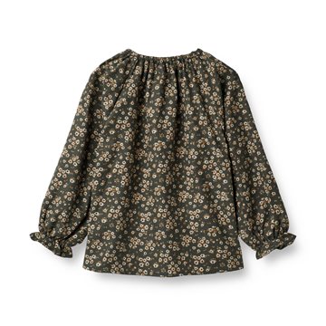 Wheat - Blouse Nicoline - Black Coal Flowers