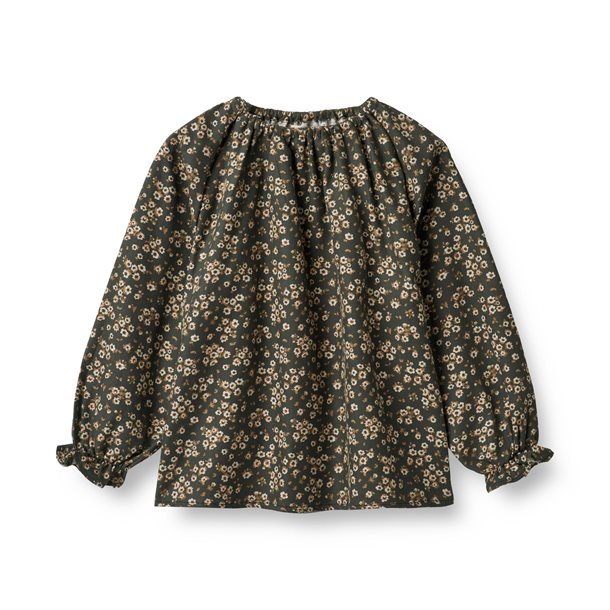 Wheat - Blouse Nicoline - Black Coal Flowers