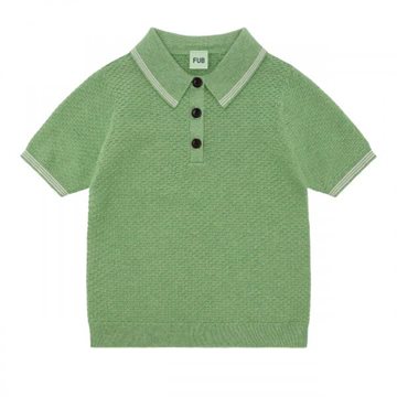 Fub - Pique Polo - apple melange
