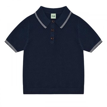 Fub - Pique Polo - dark navy