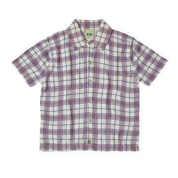 Fub - Printed Shirt - ecru/check