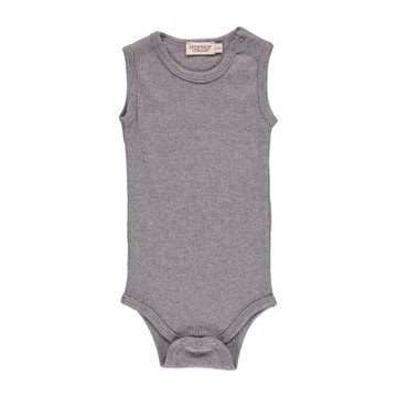 MarMar - Body Sleveless Modal - Grey Melange