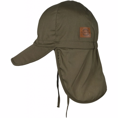 Mikk-Line - Summercap Long Neck Solid // Dusty Olive