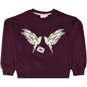 The New - Dove Oversize Sweatshirt // Winetasting 