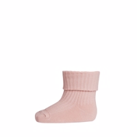 MP Cotton rib babystrømper //rosa Dust 853