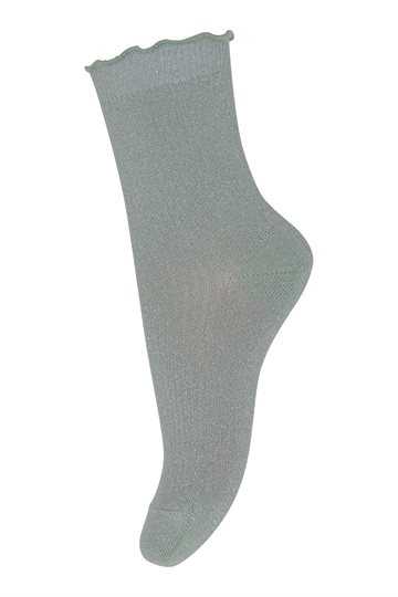 MP Denmark - Doris glimmerstrømper // Granite Green 