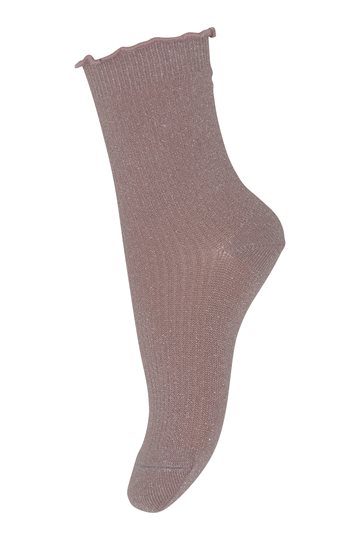 MP Denmark - Doris glimmerstrømper // Rose Grey 