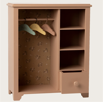 Wardrobe, Large - Dark powder