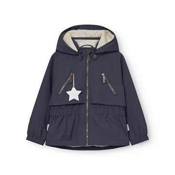 Mini A Ture - MATALGEA fleece lined jacket. GRS -   Ombre blue