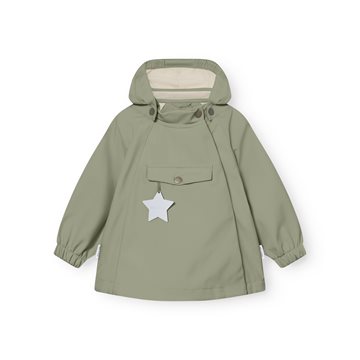 Mini A Ture - MATWAI softshell jacket. GRS -   Tea green