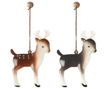 Maileg Metal ophæng - Bambi i ass. farver