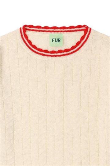 Fub - ZigZag Blouse - ecru