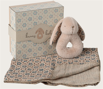 Bunny rattle set - Powder