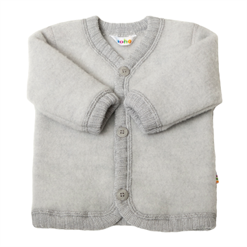 Joha Cardigan (uld) - Isgrå