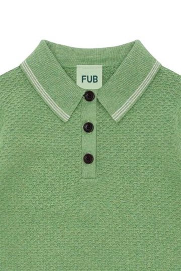 Fub - Pique Polo - apple melange