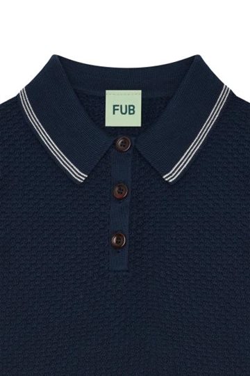 Fub - Pique Polo - dark navy