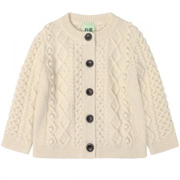 Fub - Baby Aran Cardigan - ecru
