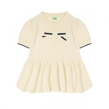Fub - Bow Top - ecru