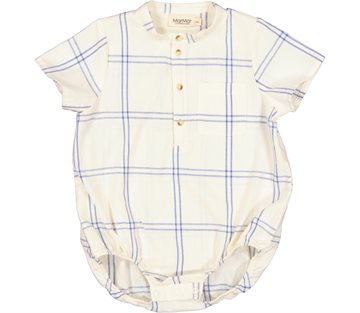 Marmar  Rico, Fine Cotton,Body  -  Blue Check