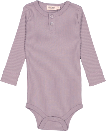 Marmar  Body LS med knapper -  Lavender