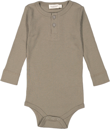 Marmar  Body LS med knapper -  Driftwood