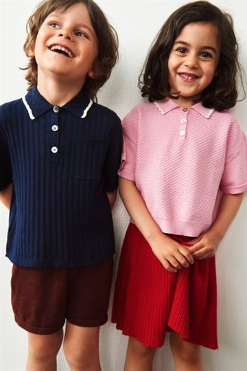 Fub - Pique Oversize Polo - candy