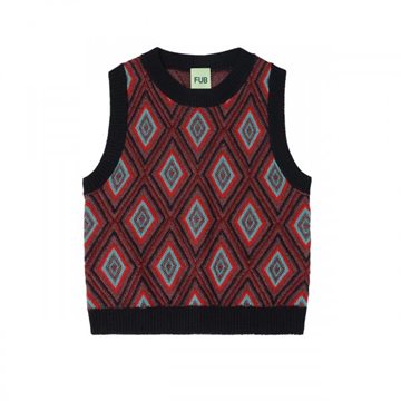 Fub - Harlekin Vest - dark navy