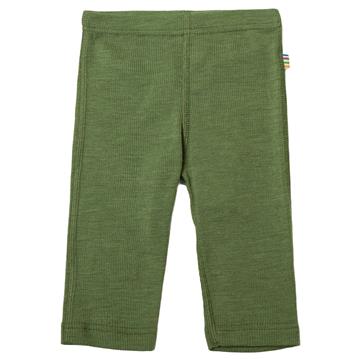 Joha -  leggings rib uld/silke//grøn