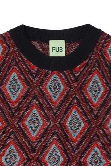 Fub - Harlekin Vest - dark navy
