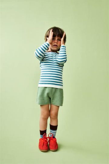 Fub - Pique Shorts - apple melange