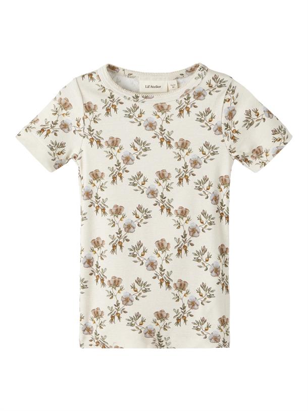 Lil\' Atelier Gaya SS Slim top - Turtledove