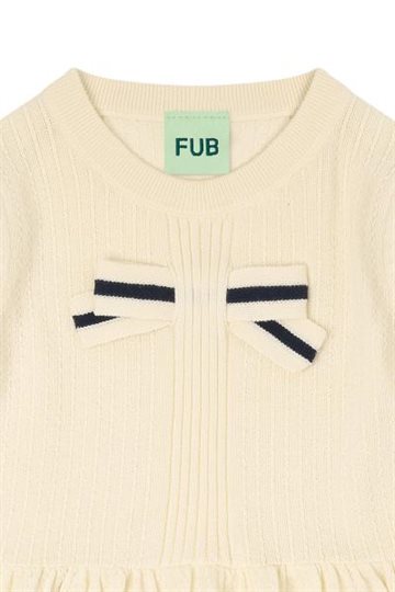 Fub - Bow Top - ecru