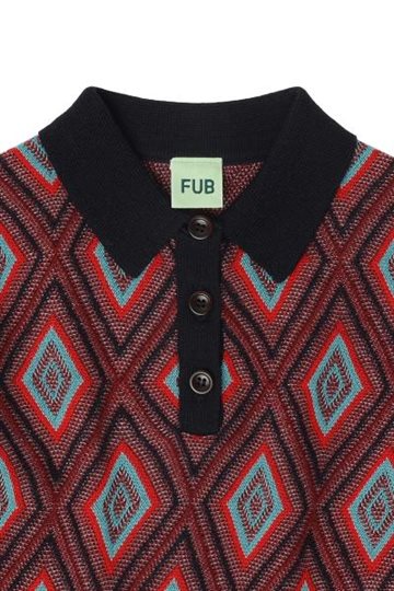 Fub - Harlekin Polo - dark navy