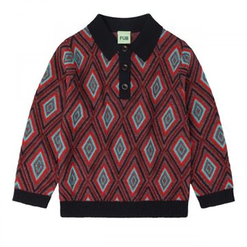 Fub - Harlekin Polo - dark navy