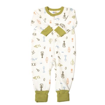 Joha - Nightsuit - Hvid AOP