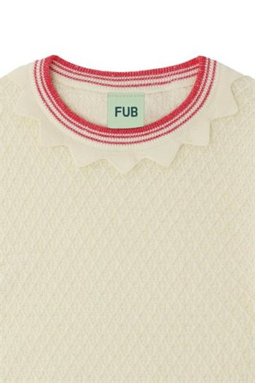 Fub - Waffle Tee - ecru