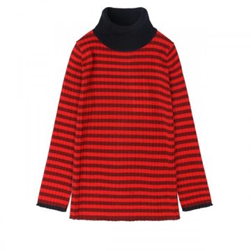Fub - Rollneck Blouse - cranberry/signal red
