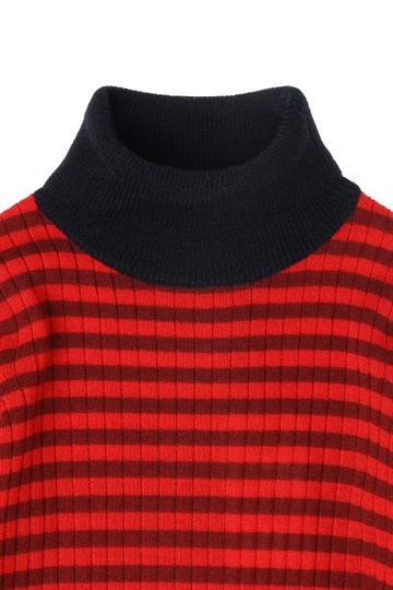 Fub - Rollneck Blouse - cranberry/signal red